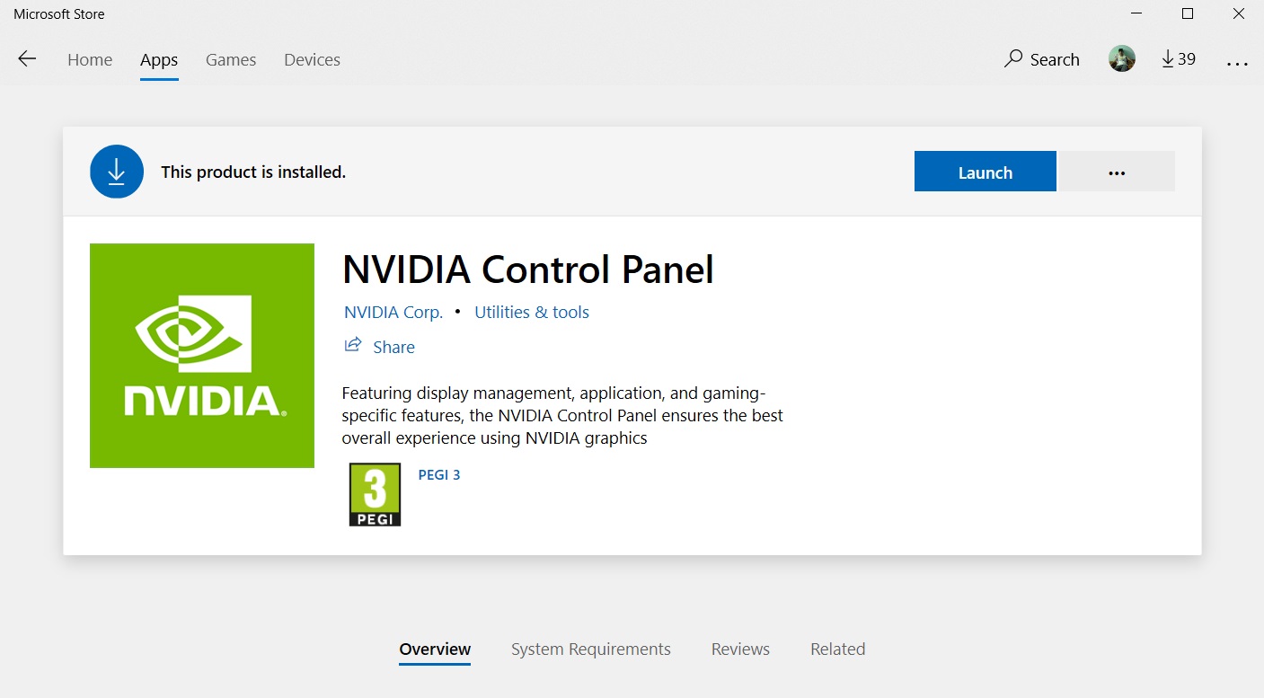 Nvidia control panel device settings download